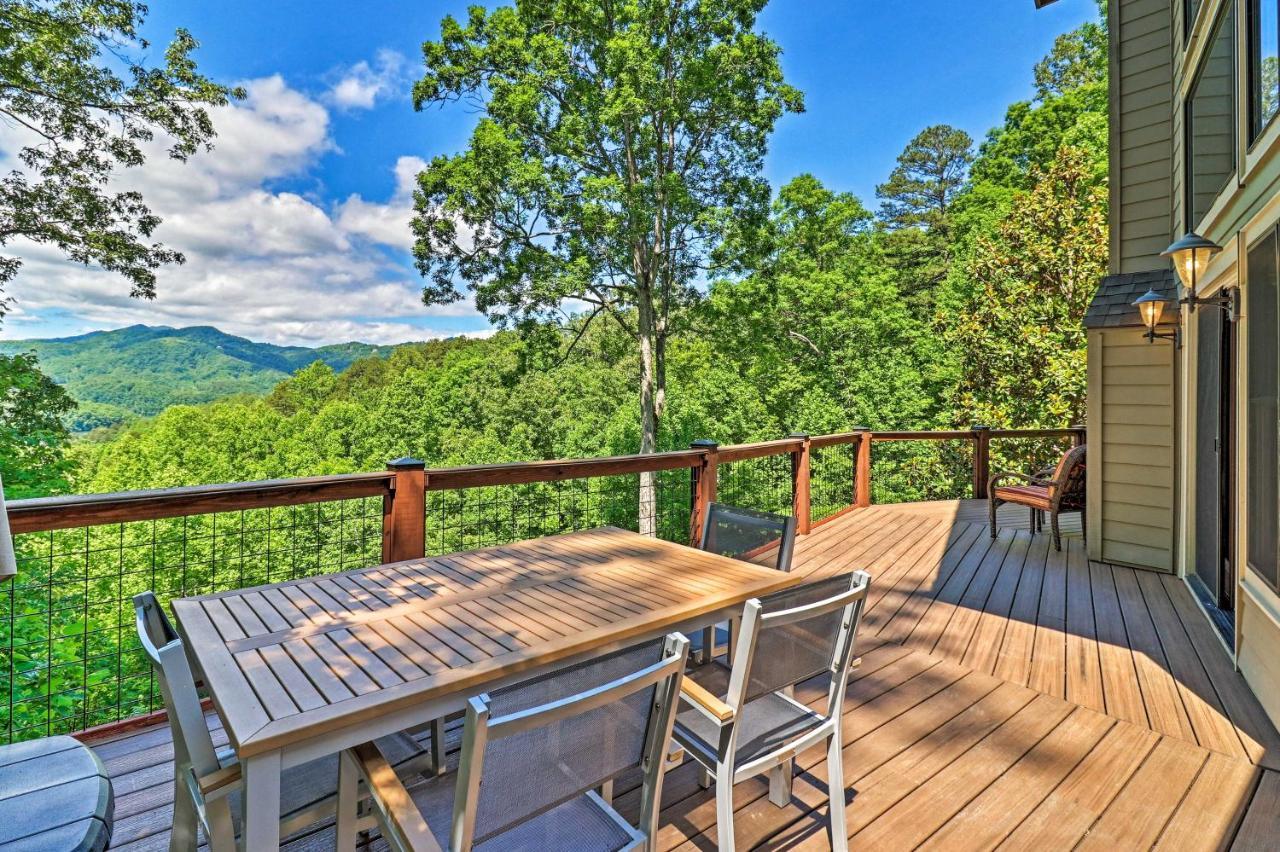 Mountain View Home Hike, Raft, Golf And More! Bryson City Bagian luar foto